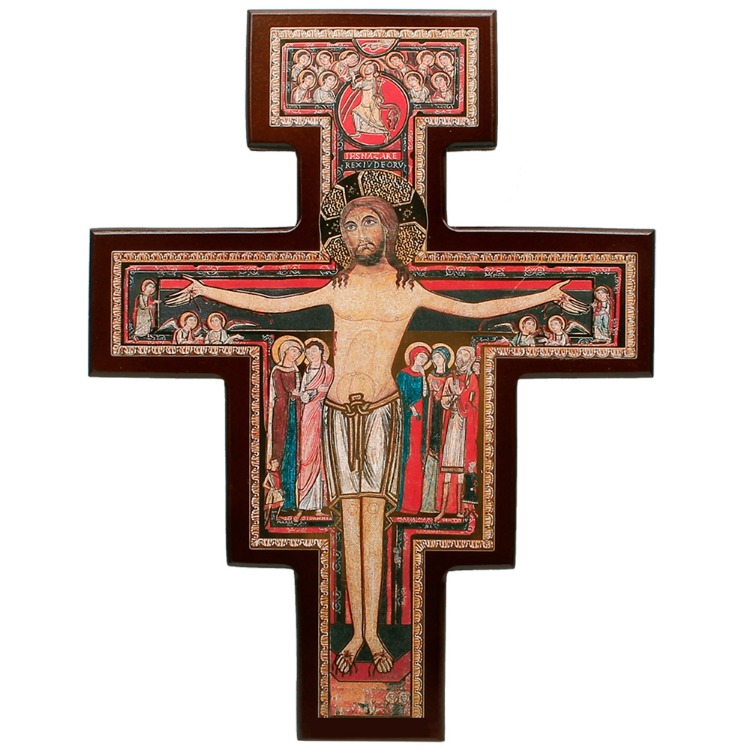 다미아노 십자가 25cm 이태리 수입 천주교 성물