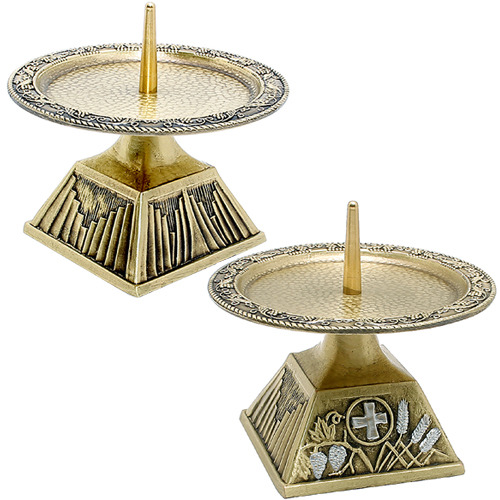 CBE-463 포도사각 촛대 신주 천주교 성물