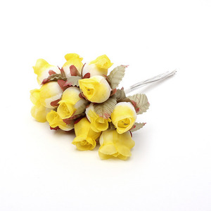 장미꽃 한 묶음-노랑