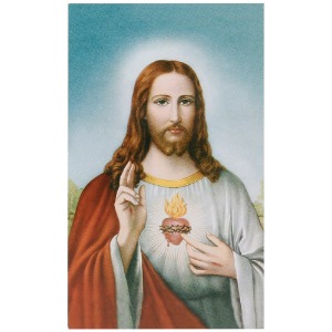 가톨릭 천주교 성물 상본-예수성심(이태리수입)