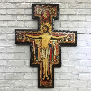 다미아노 십자가 특대 98.5cm 이태리 수입 천주교 성물