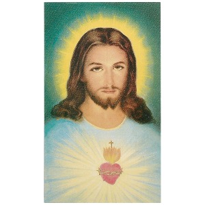 가톨릭 천주교 성물 상본-예수성심2(이태리수입)