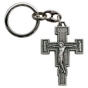 가톨릭 천주교 성물 열쇠고리-피렌체십자가(이태리수입)