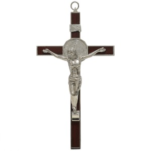 분도 주석 브라운 십자가 벽고상 천주교 성물