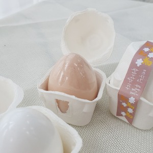 천연비누 1구 펄프형 달걀 계란 비누 색상랜덤 부활 선물세트